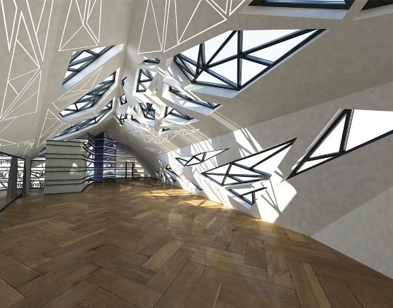 דוגמה לפרויקט גמר – עיצוב חלל במרכז התרבות קונטקט