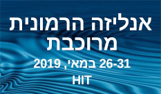 הכנס הבינלאומי ה-18 לאנליזה הרמונית מרוכבת, 2019 מתקיים ב-HIT