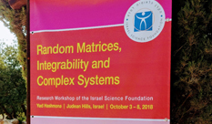 The 3rd Int’l Conference on “Random Matrices, Integrability and Complex Systems”