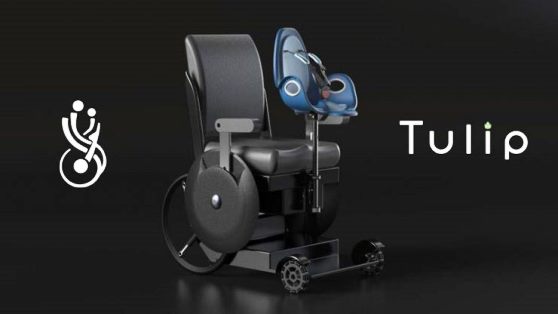 ''Tulip'' מערכת לניוד פעוט על גבי כסא גלגלים ממונע של אלה מור אסולין