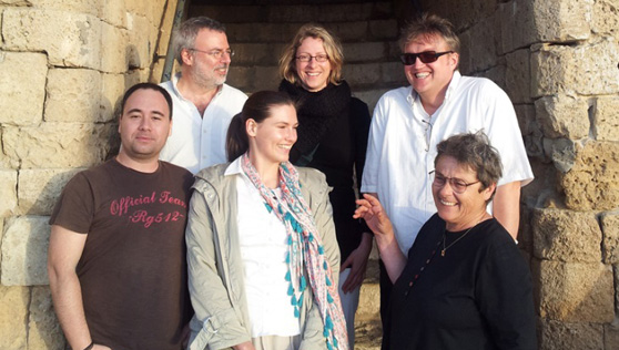 The Gif Project Team, Project Meeting Feb 2012, Israel