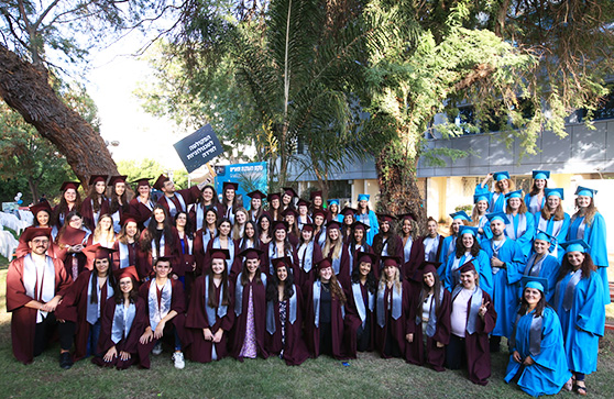 Graduates and Undergraduates of the Faculty of Instructional Technologies. Photo credit: Askaf