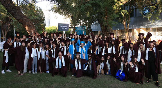 The graduates and certified of the Faculty of Design