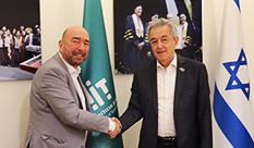 The President of the Macromedia University for Applied Sciences in Germany visited HIT