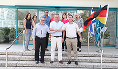 Delegates from Holon's twin city Hann. Münden visited HIT
