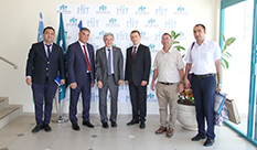 סעיד רוסטמוב, השגריר החדש של אוזבקיסטן בישראל, ערך ביקור ראשון ורשמי ב HIT