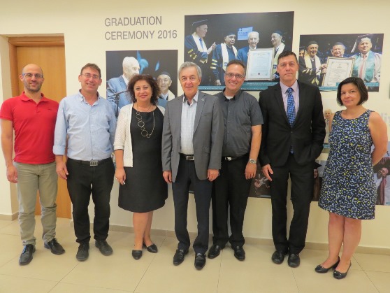Israeli Ambassador to Macedonia Dan Oryan visited HIT