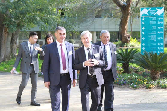 Delegation from the National University of Uzbekistan, (NUUz) visited HIT