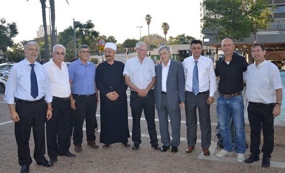 HIT's president with Druze notables