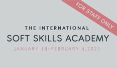 The 1st International Soft Skills Academy for staff