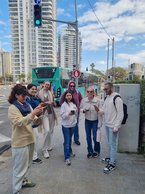 מדידות אקלימיות ברחוב הופיין ובחינת התחושה התרמית הסובייקטיבית של המשתתפים, סמסטר א' תשפ"ו