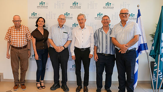 ביקור הנהלת המכללה האקדמית אשקלון במכון